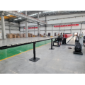 Door and window partition production line